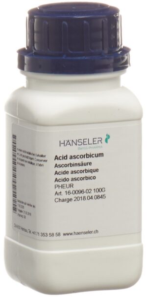 HANS Acidum ascorbicum PhEur              Ds 100 g