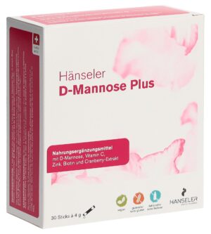 HANSELER D-Mannose Plus               30 Stick 4 g