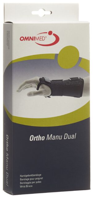OMNIMED Ortho Manu Dual Handgelenkba S schwarz