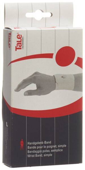 TALE Handgelenk Bandage Velcro 7.5cm weiss