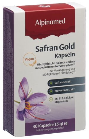 ALPINAMED Safran Gold Kaps            Blist 30 Stk