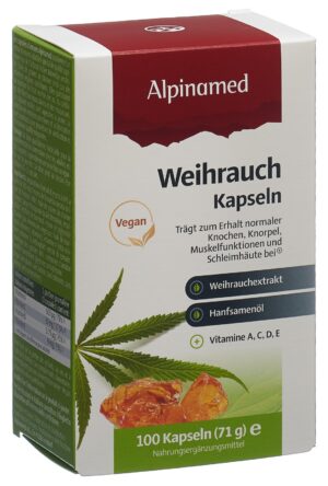 ALPINAMED Weihrauch Kaps             Blist 100 Stk