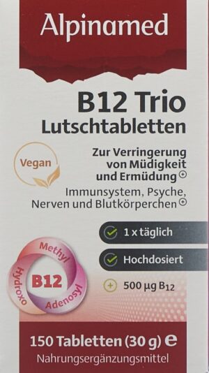 ALPINAMED B12 Trio Tabl                 Fl 150 Stk