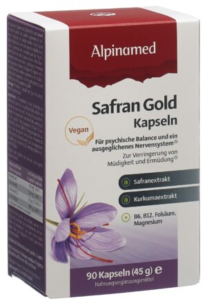 ALPINAMED Safran Gold Kaps            Blist 90 Stk