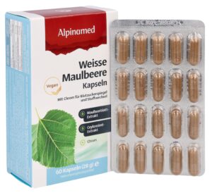 ALPINAMED Weisse Maulbeere Kaps       Blist 60 Stk