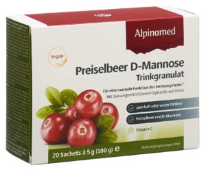 ALPINAMED Preiselbeer D-Mannose Gran    20 Btl 5 g