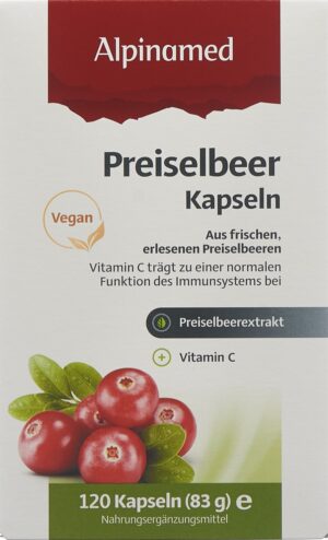 ALPINAMED Preiselbeer Kaps                 120 Stk
