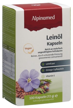 ALPINAMED Leinöl Weichkaps                 100 Stk