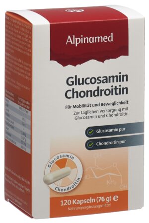 ALPINAMED Glucosamin Chondroitin Kaps 120 Stk
