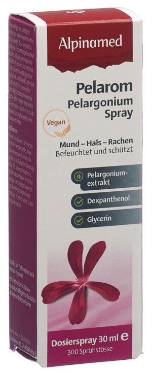 ALPINAMED Pelarom Pelargonium Spray          30 ml