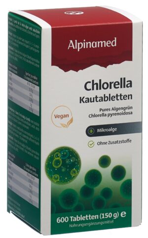 ALPINAMED Chlorella Tabl 250 mg         Ds 600 Stk