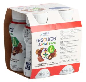 RESOURCE Junior Fibre Schokolade 4 Fl 200 ml