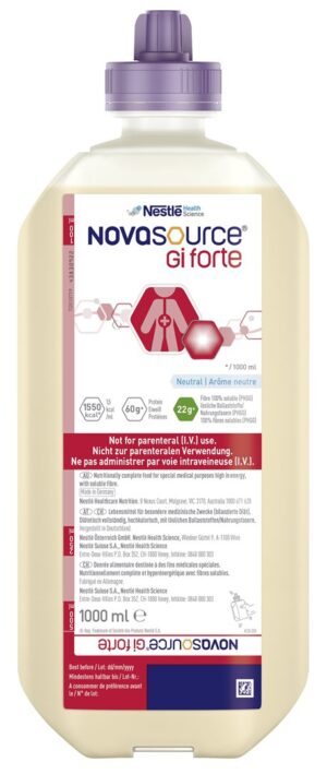 NOVASOURCE GI forte Neutral SmartFl 1000 ml