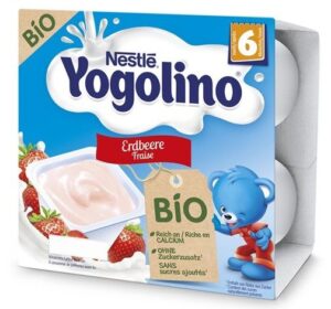NESTLE Yogolino Bio Erdbeer                 4 90 g