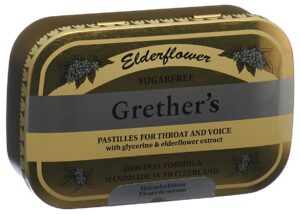 GRETHERS Elderflower Past o Z             Ds 110 g