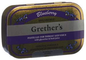 GRETHERS Blueberry Pastillen ohne Zucker     110 g