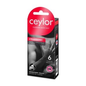 CEYLOR Strawberry Präservativ                6 Stk