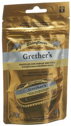 GRETHERS Elderflower Past o Z            Btl 110 g