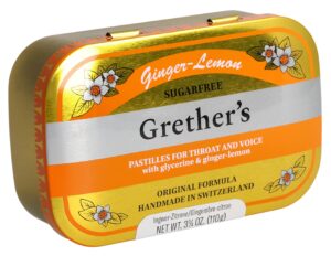 GRETHERS Ginger Lemon Past o Z            Ds 110 g