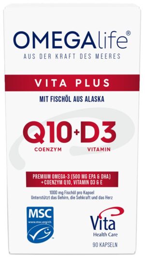 OMEGA-LIFE Vita Plus Kaps                Ds 90 Stk