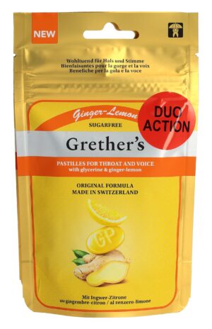 GRETHERS Ginger Lemon Past o Z DUO     2 Btl 110 g
