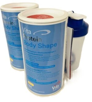VITA PROTEIN Body Shape Duo 2x495g Dose&1 Shaker