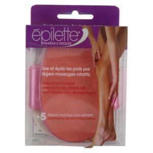 EPILETTE Haarentferner for Lady Körper 5 Nachfüll