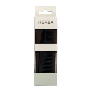 HERBA Taschenkamm mit Etui