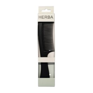 HERBA Griffkamm Kunststoff schwarz