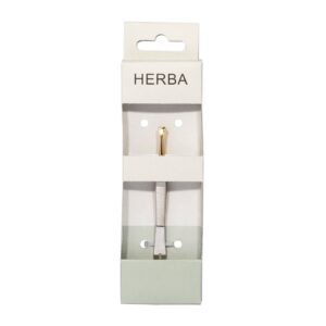 HERBA Pinzette gebogen vernickelt