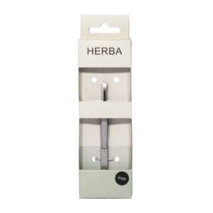 HERBA Pinzette gebogen Inox