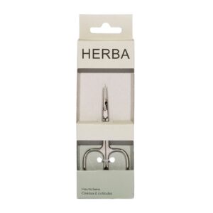 HERBA Hautschere vernickelt