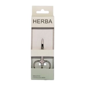 HERBA Babyschere vernickelt