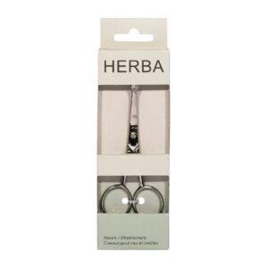 HERBA Nasen-/Ohrenschere vernickelt