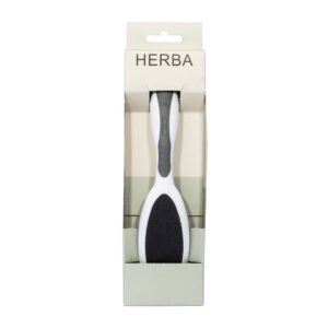 HERBA Doppelfussfeile grob fein Softtouch graBlist