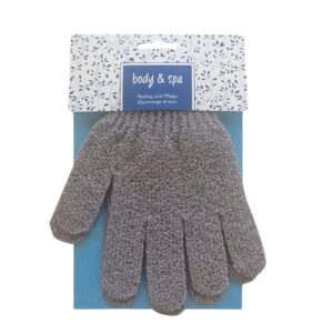 HERBA Body & Spa Peelinghandschuhe grau