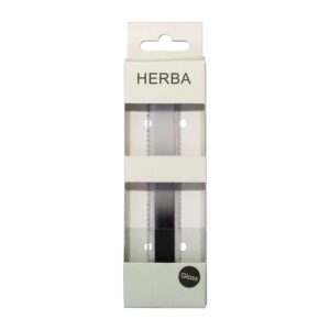 HERBA Glasnagelfeile 14cm im Etui schwarz     Etui