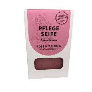 HERBA Pflegeseife Rose mit Blueten 100 g