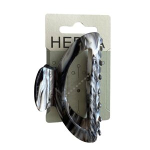HERBA Klammer 9cm abger Acetat hellgr gr