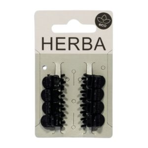 HERBA Ecofriendly Pinzettina 1cm schwarz 8 Stk