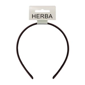 HERBA Haarreif 0.7cm braun