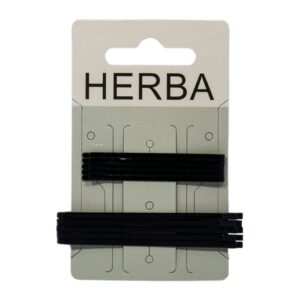 HERBA Klemme schwarz 121950 10 Stk