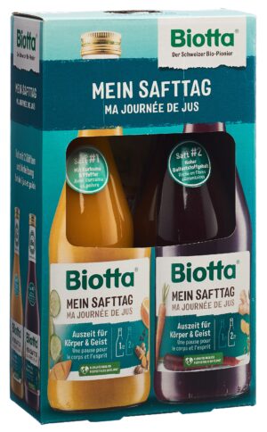 BIOTTA Mein Safttag Set                  2 Fl 5 dl