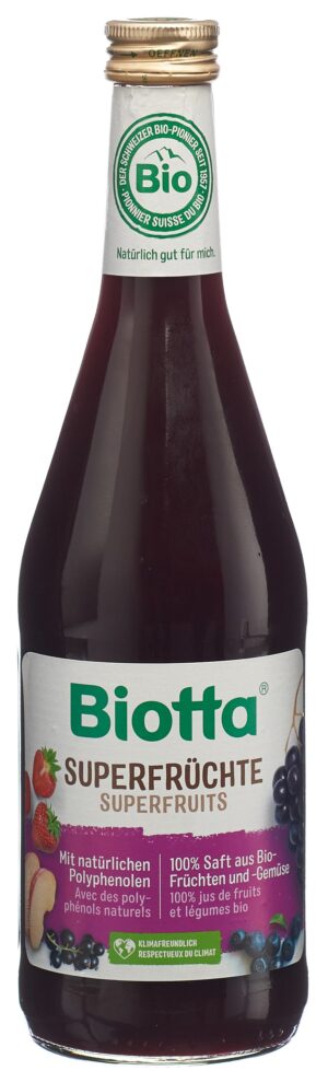 BIOTTA Superfrüchte Bio                    Fl 5 dl
