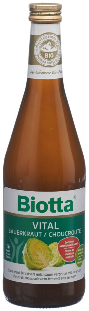 BIOTTA Vital Sauerkraut                    Fl 5 dl