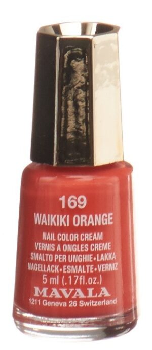 MAVALA Nagellack Art Color 169 Waikiki Orange 5 ml