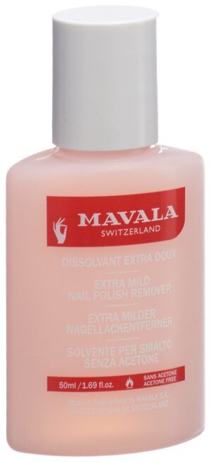 MAVALA Extra-milder Nagellackentferner rosa  50 ml