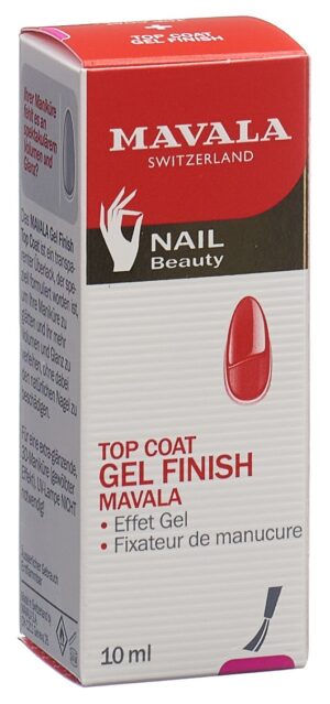 MAVALA Top coat gel finish                Fl 10 ml