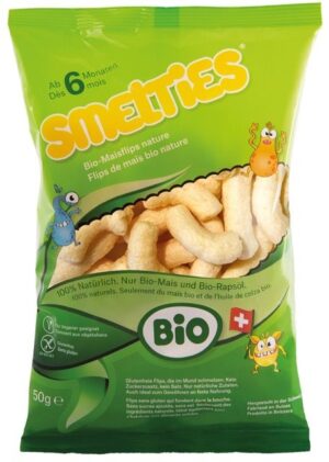 SMELTIES Bio-Maisflips (produzie in CH)       50 g