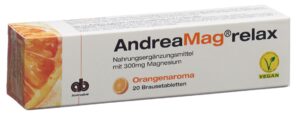 ANDREAMAG relax Brausetabl Orangenaroma 20 Stk